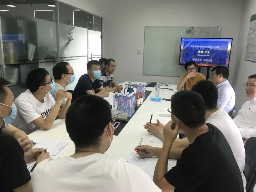 新加坡信安科技创始人——朱伟先生 到访成都乐云快启技术研发部插图6