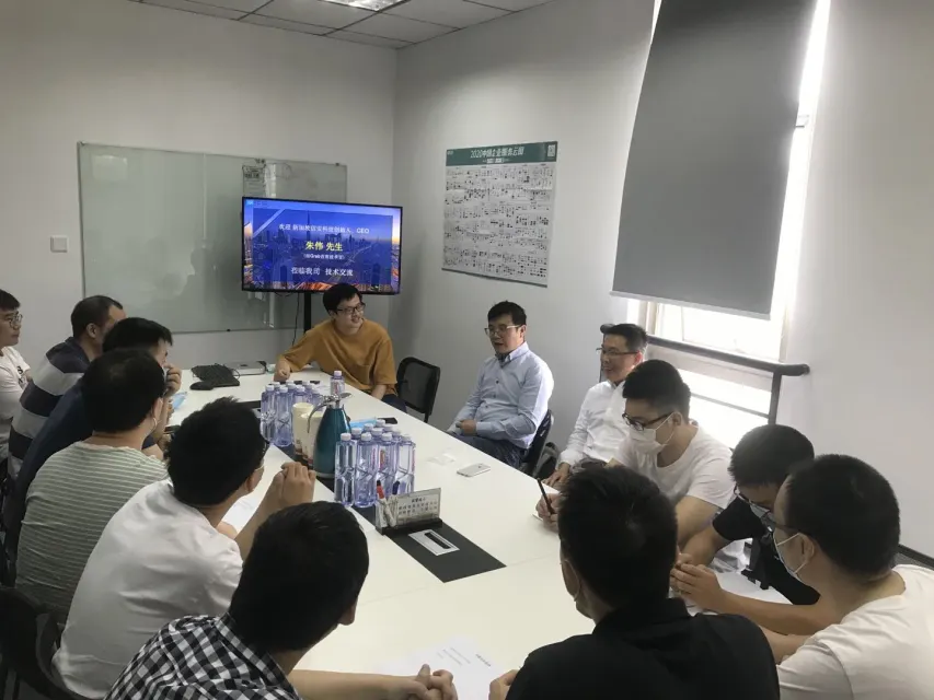 新加坡信安科技创始人——朱伟先生 到访成都乐云快启技术研发部插图4